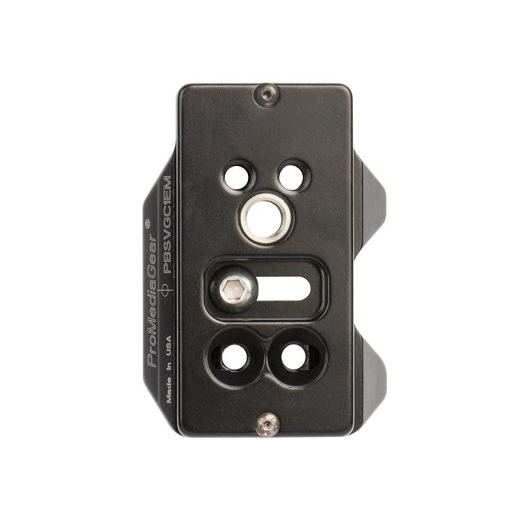 PBSVGC1EM Arca-Swiss Bracket Plate for Sony A7, A7R, A7S with VG-C1EM Grip Bottom View